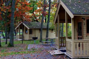 camp cabins fall